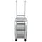 Vestil Hi-Duty Stock Picker Truck, Mold/Rubber, Aluminum, 500 lb Load Capacity, 3 Shelves, 21.875" W SPA-HD-2252 - alternate 6